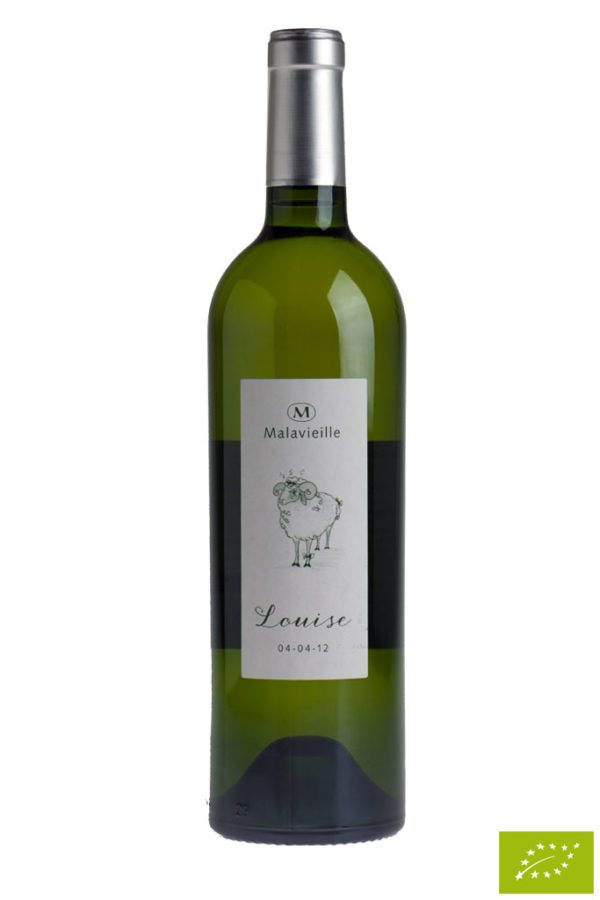 Louise-blanc-Domaine-de-Malavieille, biologische-witte-wijn- languedoc-roussillon