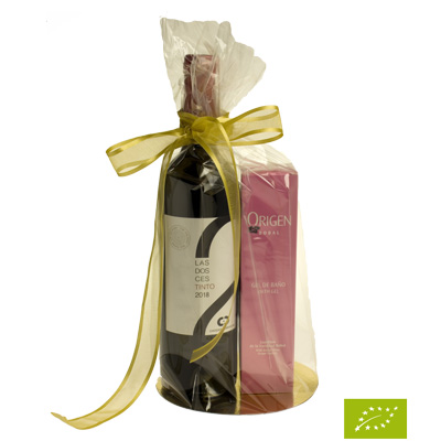 Las DosCes Tinto 2021 & Origen Bath & Shower Gel - Chozas Carrascal
