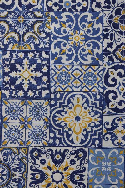 Mediterraans tafelkleed met Portugees motief