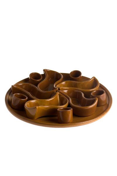 Mooie groot tapa's serviesset